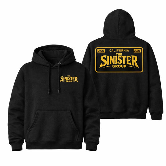 License Plate Hoodie - 10,500 Sweepstakes Entries